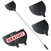 5 Spatules + manche extensible