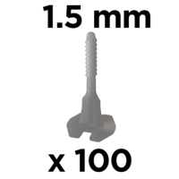 100 croisillons  vis 1,5 mm