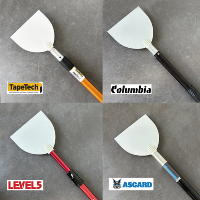 5 Spatules + manche 60 cm